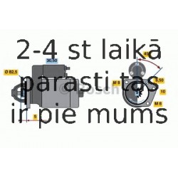 Starteris BOSCH 0 986 019 311