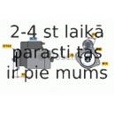 Starteris BOSCH 0 986 019 181