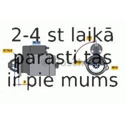 Starteris BOSCH 0 986 019 111