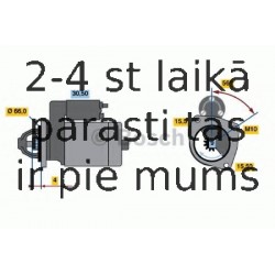 Starteris BOSCH 0 986 018 860