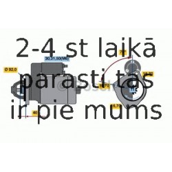 Starteris BOSCH 0 986 018 800