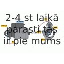 Starteris BOSCH 0 986 018 780