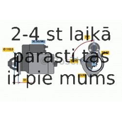 Starteris BOSCH 0 986 018 780