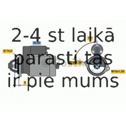 Starteris BOSCH 0 986 018 741