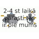 Starteris BOSCH 0 986 018 711