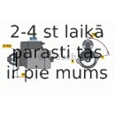 Starteris BOSCH 0 986 018 541