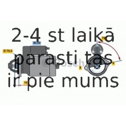 Starteris BOSCH 0 986 018 541