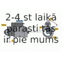 Starteris BOSCH 0 986 018 521