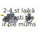 Starteris BOSCH 0 986 018 450