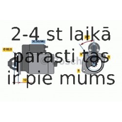 Starteris BOSCH 0 986 018 450