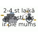 Starteris BOSCH 0 986 018 350