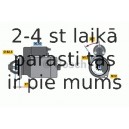 Starteris BOSCH 0 986 018 250