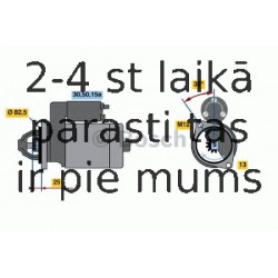 Starteris BOSCH 0 986 018 190