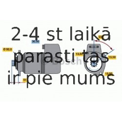 Starteris BOSCH 0 986 018 100