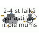 Starteris BOSCH 0 986 018 030