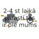 Starteris BOSCH 0 986 018 010