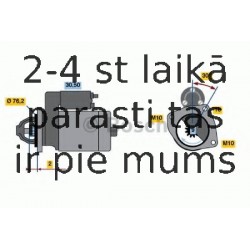 Starteris BOSCH 0 986 017 910