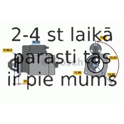 Starteris BOSCH 0 986 017 880