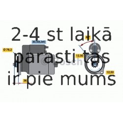 Starteris BOSCH 0 986 017 830