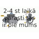 Starteris BOSCH 0 986 017 770