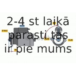 Starteris BOSCH 0 986 017 641