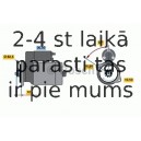 Starteris BOSCH 0 986 017 601