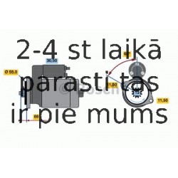 Starteris BOSCH 0 986 017 591