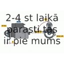 Starteris BOSCH 0 986 017 561