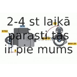 Starteris BOSCH 0 986 017 561