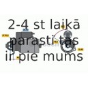 Starteris BOSCH 0 986 017 541