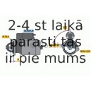 Starteris BOSCH 0 986 017 500