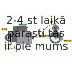 Starteris BOSCH 0 986 017 500