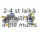 Starteris BOSCH 0 986 017 470