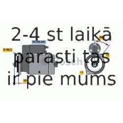 Starteris BOSCH 0 986 017 450