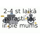 Starteris BOSCH 0 986 017 440