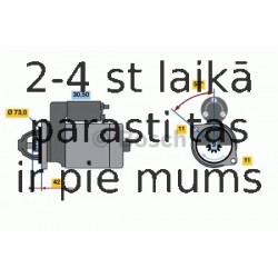 Starteris BOSCH 0 986 017 440