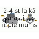 Starteris BOSCH 0 986 017 300