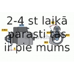 Starteris BOSCH 0 986 017 391