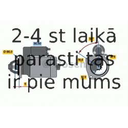 Starteris BOSCH 0 986 017 361