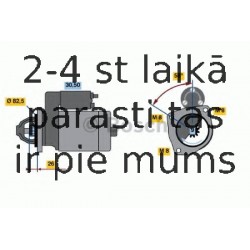 Starteris BOSCH 0 986 017 220