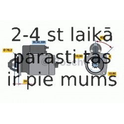 Starteris BOSCH 0 986 017 180