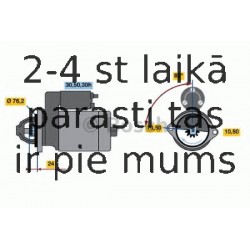 Starteris BOSCH 0 986 017 160