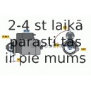 Starteris BOSCH 0 986 017 120