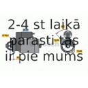 Starteris BOSCH 0 986 016 860