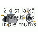 Starteris BOSCH 0 986 016 780