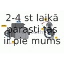 Starteris BOSCH 0 986 016 740