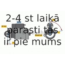 Starteris BOSCH 0 986 016 500