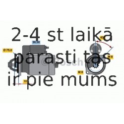 Starteris BOSCH 0 986 016 451