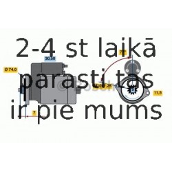 Starteris BOSCH 0 986 016 441