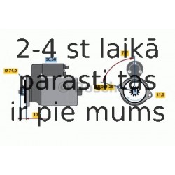 Starteris BOSCH 0 986 016 421